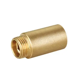 Excellent quality decoration 1/2"x15mm brass extension plumbing pipe fitting