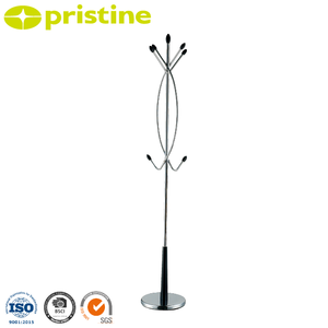 MIT Taiwan moderne maison stockage porte-manteau arbre en forme de chrome plaqué acier Durable fer salon meubles nouveau Design chaud - Product Image 1
