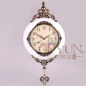 Horloge murale Vintage à pendule pour l'intérieur de la maison