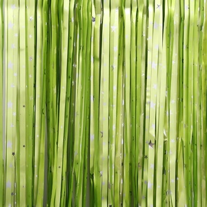 Rideau en feuille de couleur <span class=keywords><strong>dégradé</strong></span> délicat, meilleure qualité, prix bon marché, <span class=keywords><strong>frange</strong></span> métallique or brillant, décoration murale de porte de fête/mariage/anniversaire - Product Image 6