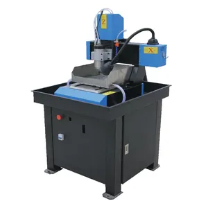 SUDA SD3025Y Mini CNC Router Two-mutter Rolling Ball Screw 0-8000 mm/min 300*250*60mm 1.5KW 290kg Engraving Machine