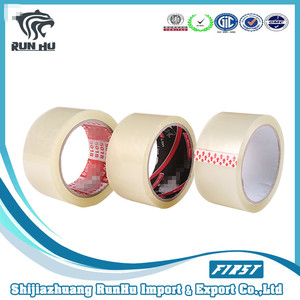 Made in China 2"X <span class=keywords><strong>110</strong></span> yards Transparent BOPP Tape for Box Packing - Product Image 1