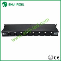 Adaptateur Ethernet DMX 2 4 8 16, contrôleur universel de pixels LED