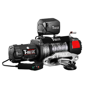 T-max x-power 9500 lb corde synthétique treuil treuil électrique treuil - Product Image 1