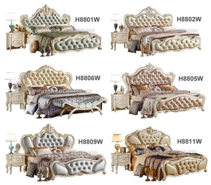 H8816W, lujo, chiniot, muebles, cama king, juego de edredón - Product Image 4