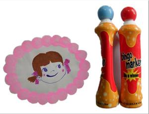 Marqueurs de bingo CH-2802 avec pointe tampon, 24 couleurs et pointe de 10 mm, pour jeu de <span class=keywords><strong>loto</strong></span>, marqueurs à points lavables - Product Image 6