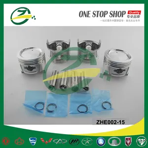 Động cơ xe 465Q piston bộ dụng cụ cho HAFEI MINYI, ZHONGYI hafei xe tải nhỏ minvan phụ tùng ô tô