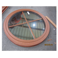 Perfil de aluminio estándar australiano Ventana de parrilla redonda Ventana redonda fija a la venta