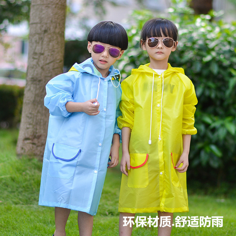 Модный детский дождевик, милый мультяшный дождевик для детей