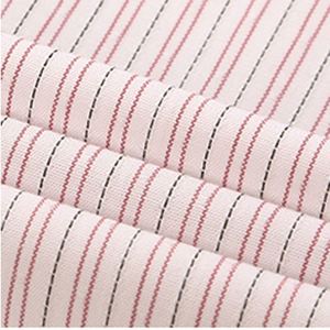 BUTTON DOWN COLLAR REGULAR FIT MEN'S CUSTOM CASUAL RED <span class=keywords><strong>BLACK</strong></span> STRIPE DRESS SHIRT - Product Image 4