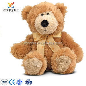 Norme de qualité EN71 et ASTM, ours en peluche pas cher, mon premier ours en peluche, ours en peluche bleu personnalisé, doux - Product Image 5