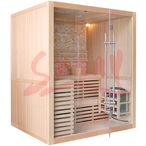 SS-TSL6303 tradicional sala de <span class=keywords><strong>sauna</strong></span> de madera con puerta de <span class=keywords><strong>cristal</strong></span> de madera maciza - Product Image 1
