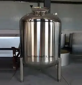 SS304 qualité alimentaire 100 gallons en acier inoxydable réservoir