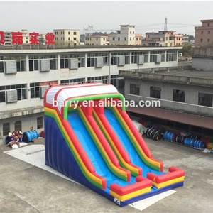 Bán Hot Tall Dual Lane Thương Mại Inflatable Trượt Nước - Product Image 2