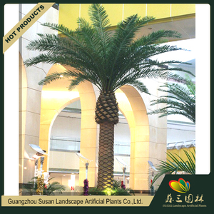 China fabricante al aire libre <span class=keywords><strong>de</strong></span> gran tamaño artificial Evergreen fecha Palmera para la plaza hogar fiesta Decoración - Product Image 1