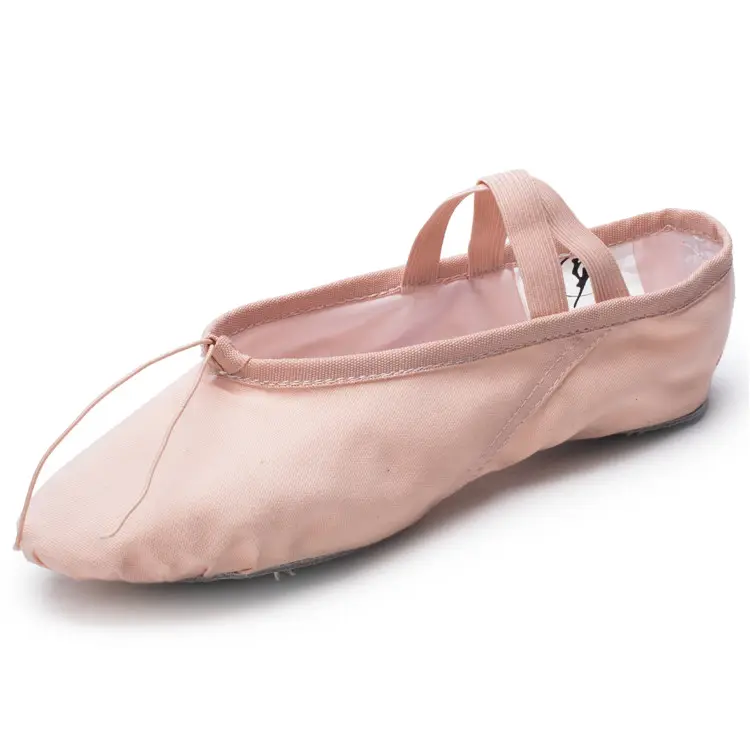 Factory Wholesale South Africa Chile Mexico Cheapest Canvas Split Sole Ballet Flat