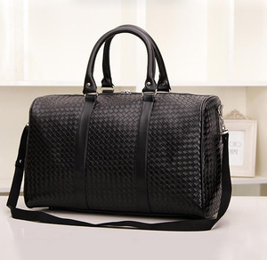 Guangzhou factory-<span class=keywords><strong>bolsa</strong></span> de viaje de cuero tejido, bolsas de equipaje, 2016 - Product Image 1