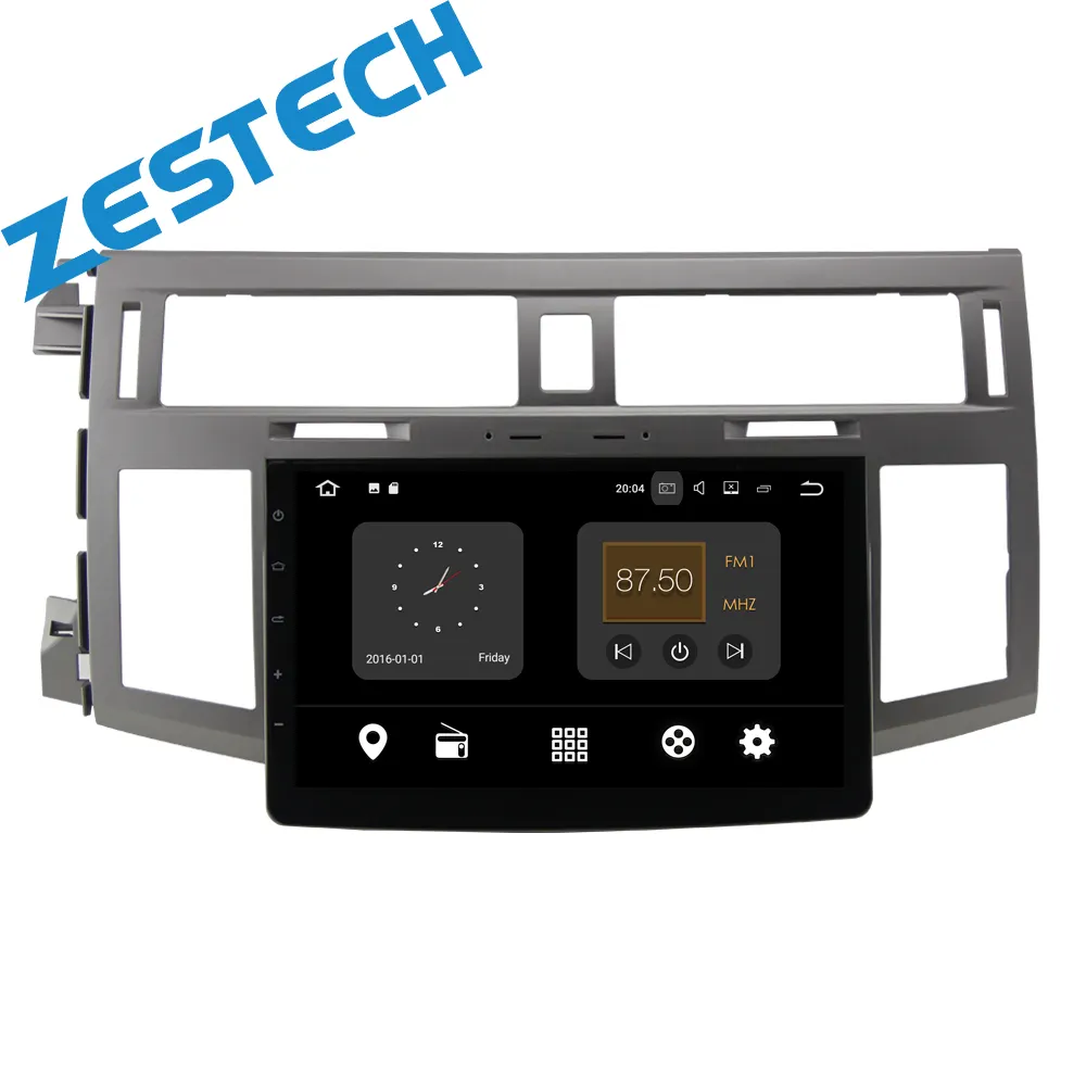 Zestech nhà máy Android đài phát thanh xe cho TOYOTA Avalon 2006 2010 GPS navigation với DVD GPS âm thanh video