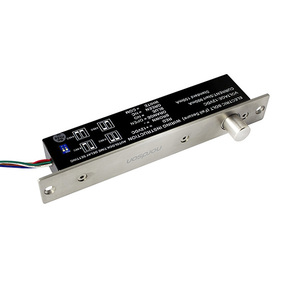 2000 kg 12 V No bloqueado pestillo de la cerradura Electrónica cerradura de la puerta de vidrio sin marco - Product Image 2