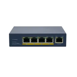 4 Port Fast PoE Switches Unmanaged Power over Ethernet Network Smart Switch Hub