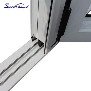 Ventanas de Vidrio Comerciales Usadas Superhouse, Puertas Plegables de Aluminio y Vidrio para Patio Exterior, Apilables, Bi-plegables, <span class=keywords><strong>en</strong></span> <span class=keywords><strong>Venta</strong></span> - Product Image 4