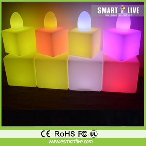Cambio de Color de <span class=keywords><strong>la</strong></span> venta caliente colorido muebles <span class=keywords><strong>bar</strong></span> asientos batería de litio led cube taburete de <span class=keywords><strong>la</strong></span> barra - Product Image 4