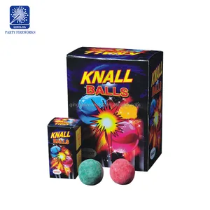 Bola knall de juguete para niños, fuegos artificiales para golpear, bolas crackling festival, fuegos artificiales