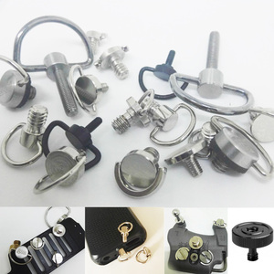 Grosir kamera tersembunyi Mini 1/4 inci D cincin baja tahan karat sekrup Pinhole aluminium Aloi di Tiongkok - Product Image 4