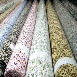 Stock Lotto del Tessuto per Abbigliamento Nuovo Disegno di Cotone di Tela di <span class=keywords><strong>Lino</strong></span> Puro Della Banda Della <span class=keywords><strong>Camicia</strong></span> In Tessuto Stampato - Product Image 3