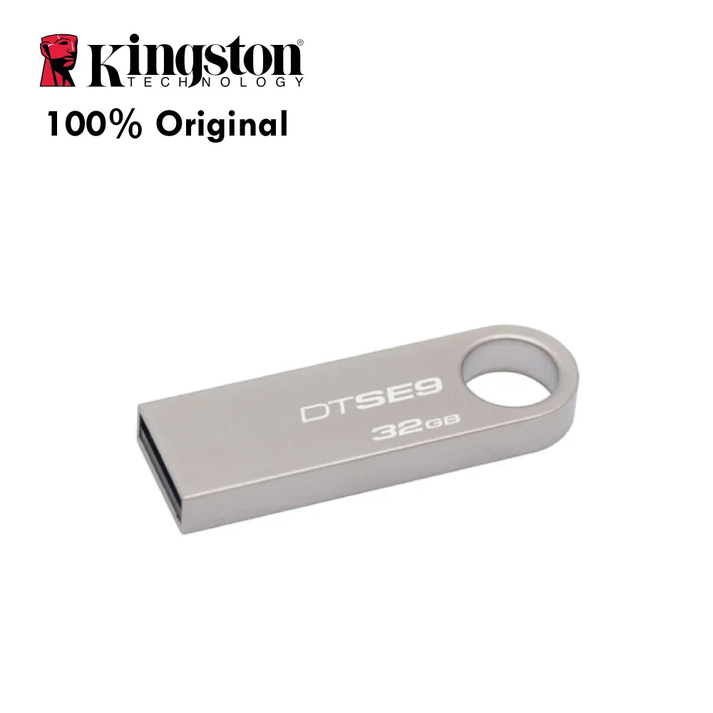 100% Original DataTraveler SE9 USB2.0 Kingston 32GB USB Flash Drive