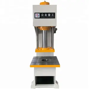 single column hydraulic press machine is a 100 ton c frame hydraulic press machine