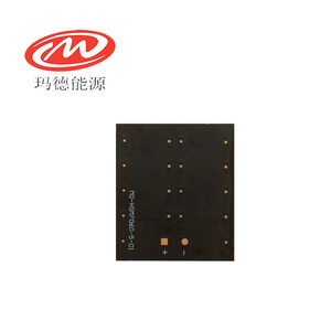 แผงโซลาร์เซลล์ขนาดเล็กขนาด70*60*2.0มม. <span class=keywords><strong>5V</strong></span> 0.5W ขนาดเล็กประสิทธิภาพสูง - Product Image 2