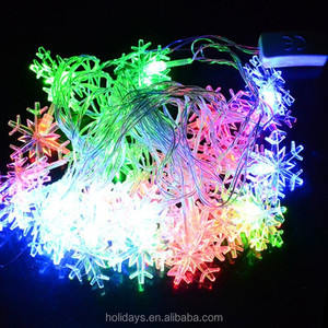 3 m <span class=keywords><strong>28</strong></span> led del copo de nieve de hadas de la secuencia de las luces para fiesta de navidad decoración de la boda - Product Image 2
