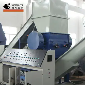 2024 Shanghai SWAN 1000 KG/H máquina de lavar e reciclar garrafas PET