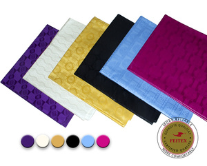 Tissu Bazin Riche de qualité allemande, coton jacquard respirant, tissus brodés de Guinée pour la <span class=keywords><strong>couture</strong></span> - Product Image 6