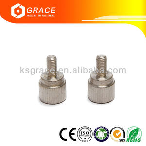 Vít Ngón Cái Có Khía Bán Sỉ Trung Quốc Vít Núm Tùy Chỉnh Màu Đen Kim Loại Nhôm Đồng Thau Vít Ngón Cái Đầu Phẳng Bằng Thép Không Gỉ M6 M3 - Product Image 5