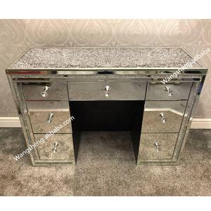 <span class=keywords><strong>Coiffeuse</strong></span> avec tiroirs pour femme, <span class=keywords><strong>coiffeuse</strong></span> avec diamants écrasés, miroir, offre spéciale, - Product Image 2