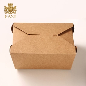 Boîte <span class=keywords><strong>de</strong></span> livraison <span class=keywords><strong>de</strong></span> nourriture en carton pliable écologique personnalisé, boîte d'emballage à emporter <span class=keywords><strong>de</strong></span> restauration rapide <span class=keywords><strong>de</strong></span> restaurant - Product Image 2
