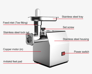 Mini domestica in acciaio inox commerciale industriale elettrico salsiccia stuffer carne congelata <span class=keywords><strong>tritacarne</strong></span> elettrico - Product Image 2