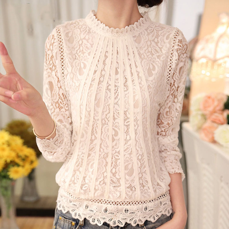 blusas de tela y crochet