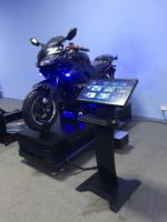 . Gagner de l'argent vente à chaud simulateur de conduite de moto vr super machine de jeu de course de vélo pour parc à thème et centre de jeux