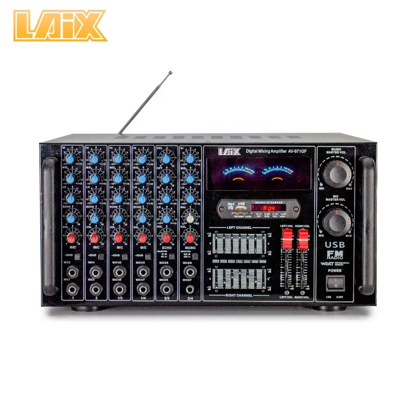 Laix Av-971GF усилитель, усилитель модуля, сабвуфер, автоматическая пропорциональная антенна, усилитель мощности EQ