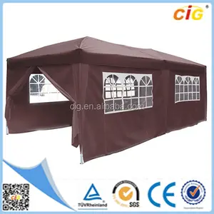 Tenda per feste all'aperto 10x30FT 3x9M per tenda per tendone a baldacchino per eventi di nozze con pareti laterali rimovibili