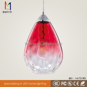 Lámpara de <span class=keywords><strong>cristal</strong></span> al por mayor edison light pendant con ce rohs para el hogar hotel cafetería - Product Image 4