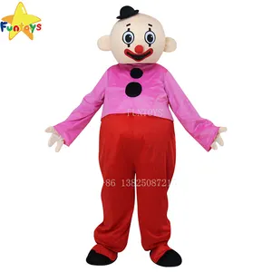 Funtoys CE Bumba brothers Mascot Kostuum Pipo Clown Fancy Dress Outfit Voor Volwassen