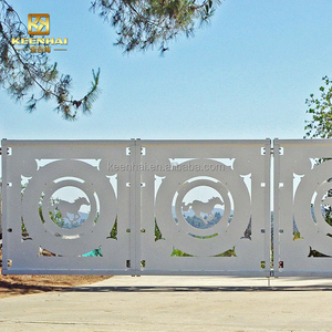 Corte láser panel de aluminio puerta de entrada principal diseño para <span class=keywords><strong>Villa</strong></span> - Product Image 1