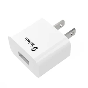 CCC FCC certificada, tamaño mini usb adaptador de viaje, 5 V 1A 5 W adaptador de corriente ac, color personalizado disponible