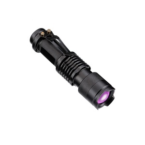 Ультрафиолетовый фонарик Blacklight Scorpion, Ультрафиолетовый фонарь, детектор мочи домашних животных, фонарик со светодиодной подсветкой 14500, с черным светом, УФ 395
