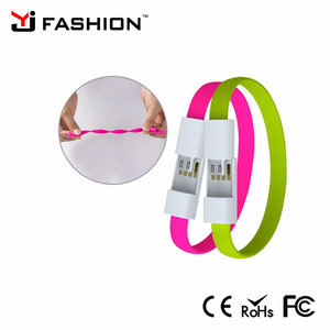 2017 Creative portable USB2.0 Bracelet Style <span class=keywords><strong>Cordon</strong></span> USB Câble de Recharge Pour <span class=keywords><strong>iPhone</strong></span> 6 +/6/5S/5, iPad mini 4ème, iPod touch 5 - Product Image 1