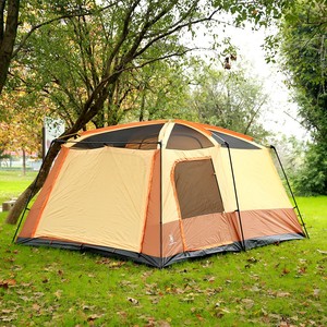 Tenda Kemah luar ruangan 6 + orang, tenda Kemah mewah besar dari pabrik - Product Image 5